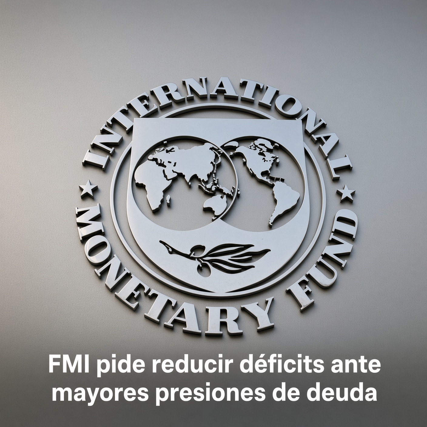 FMI pide reducir déficits ante mayores presiones de deuda
