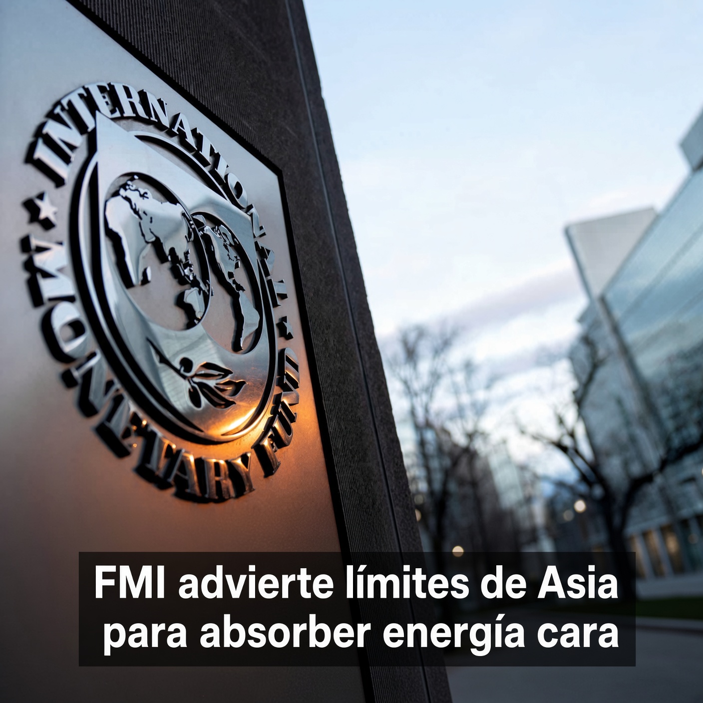 FMI advierte límites de Asia para absorber energía cara