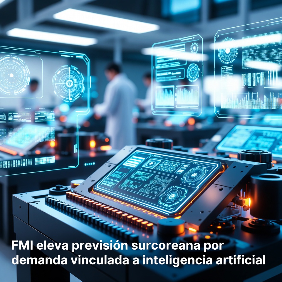 FMI eleva previsión surcoreana por demanda vinculada a inteligencia artificial