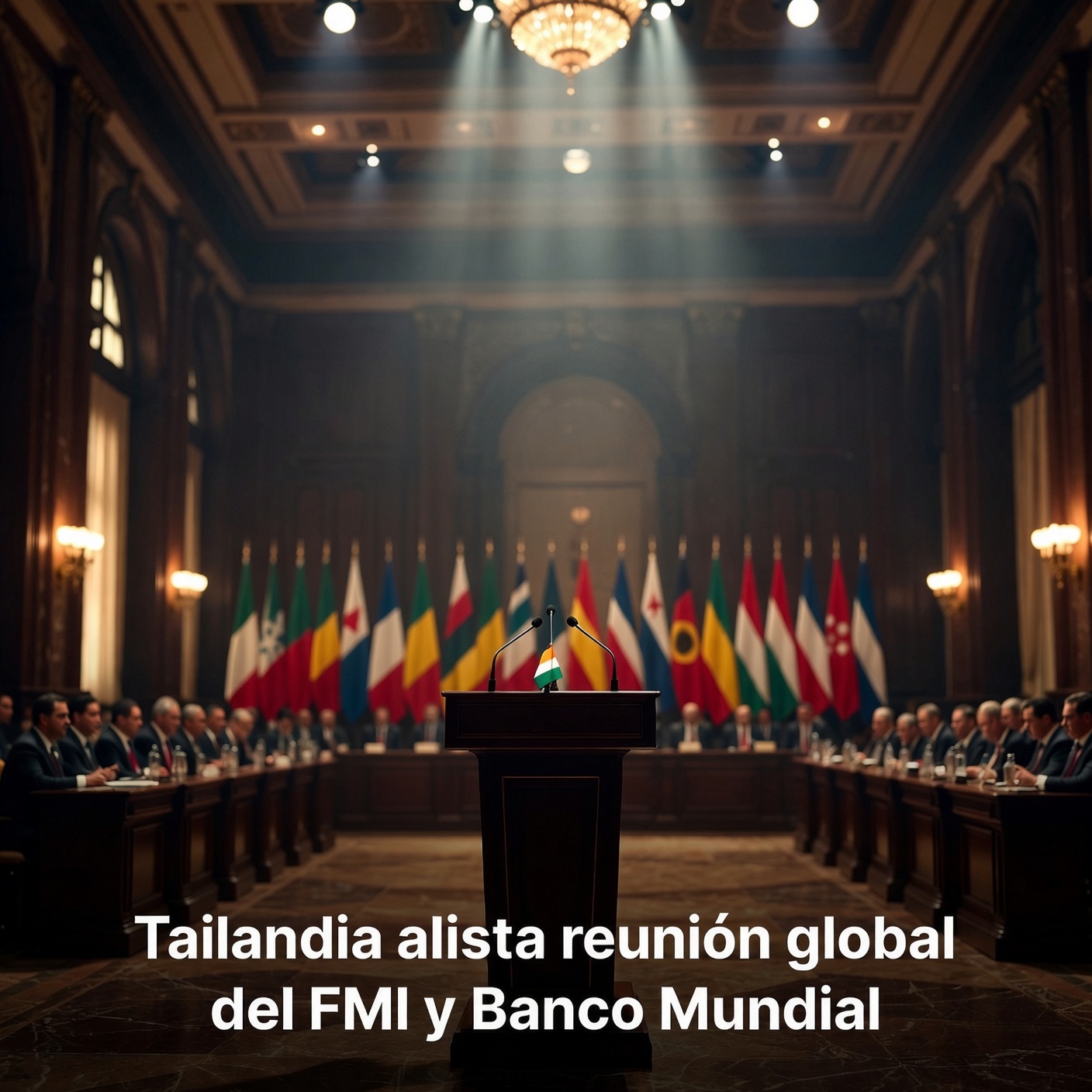 Tailandia alista reunión global del FMI y Banco Mundial